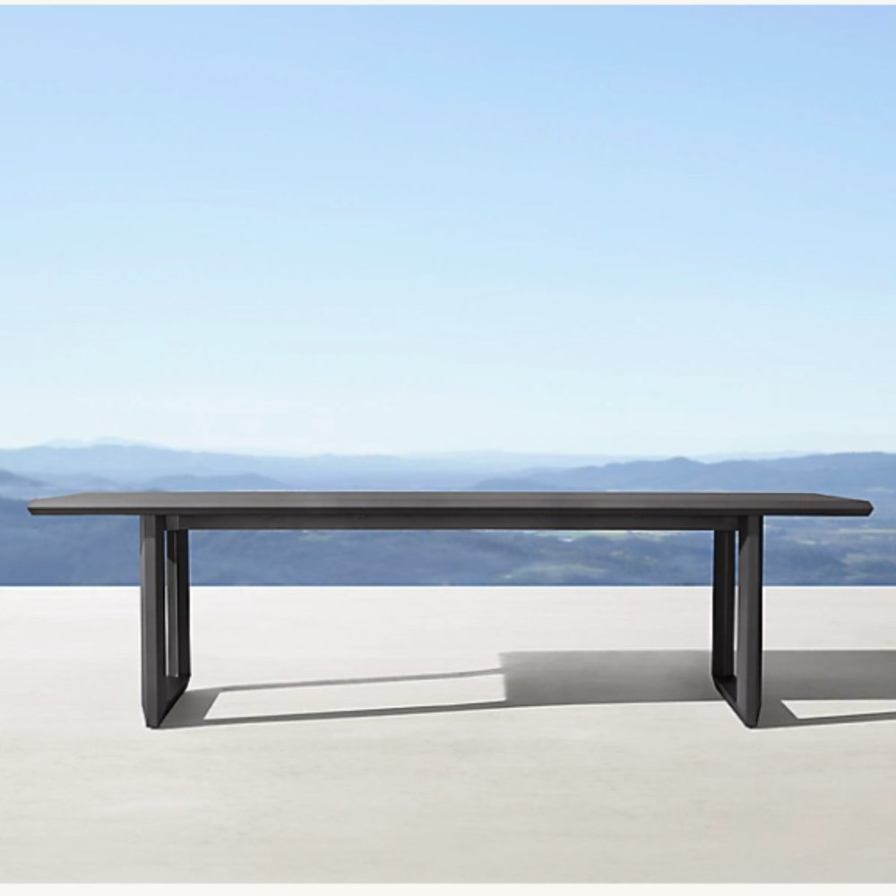 Restoration Hardware Paloma 108" Rectangular Dining Table Cover